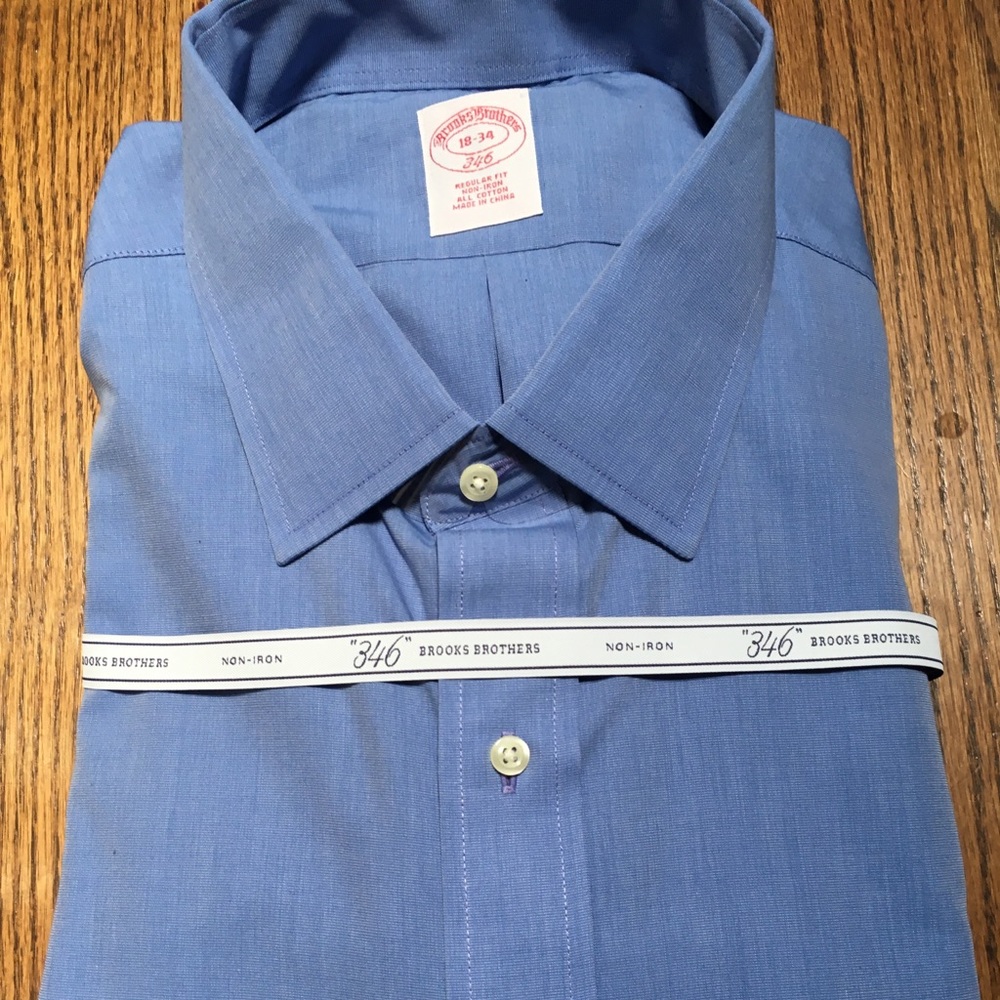 Brooks Brothers “346” shirt with cuff detail